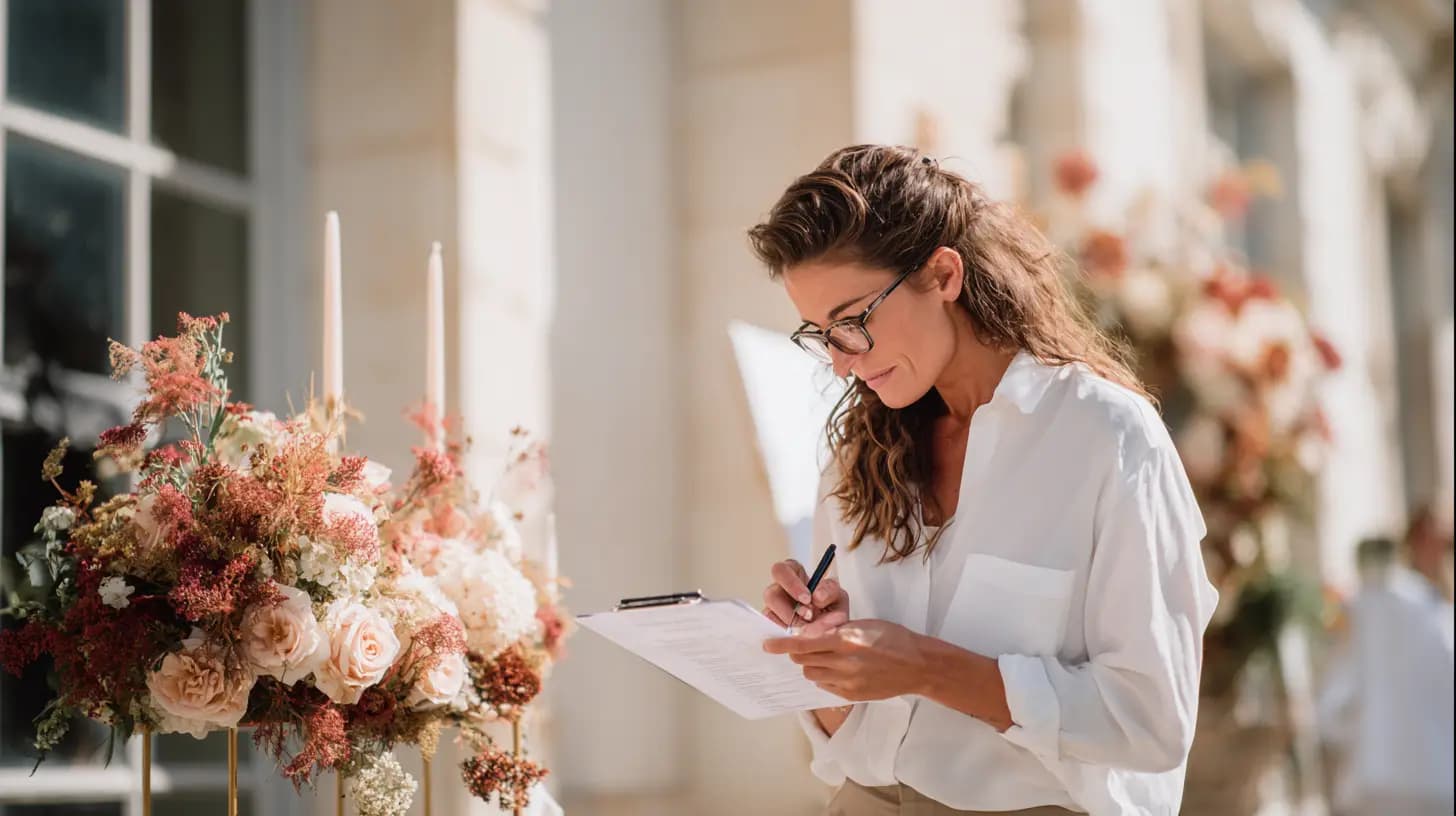 Jour J : la checklist indispensable pour éviter le stress